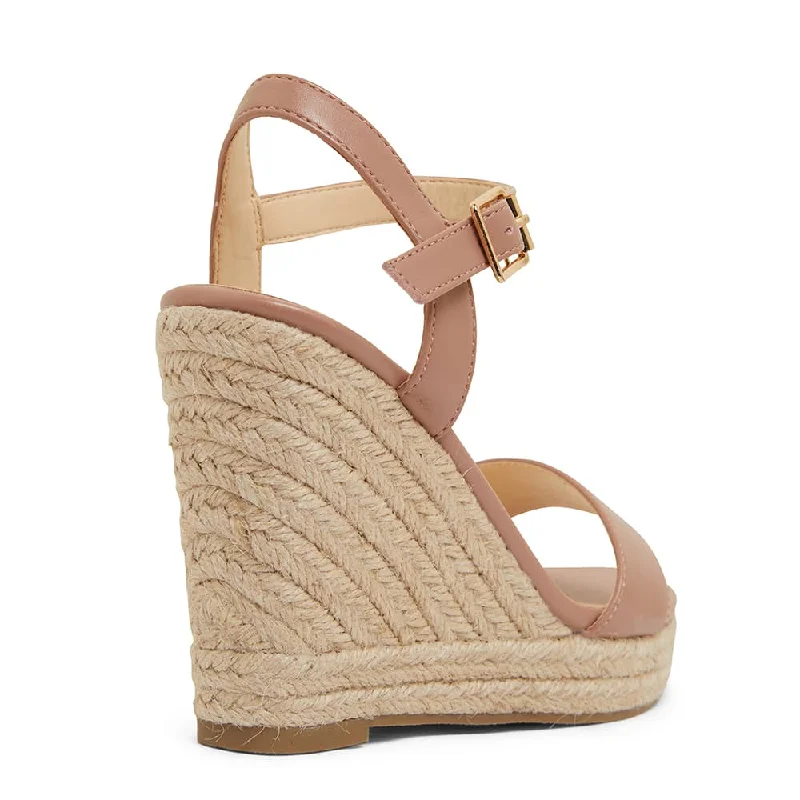 Amato Espadrille in Blush Smooth