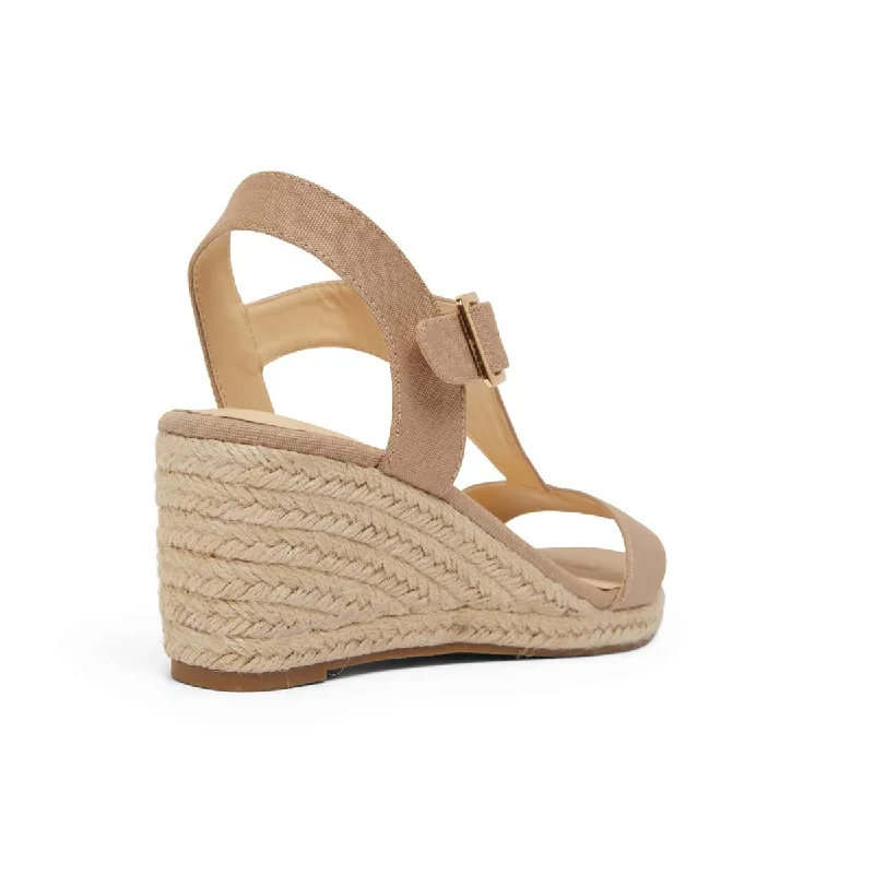 Anchor Espadrille in Taupe Fabric