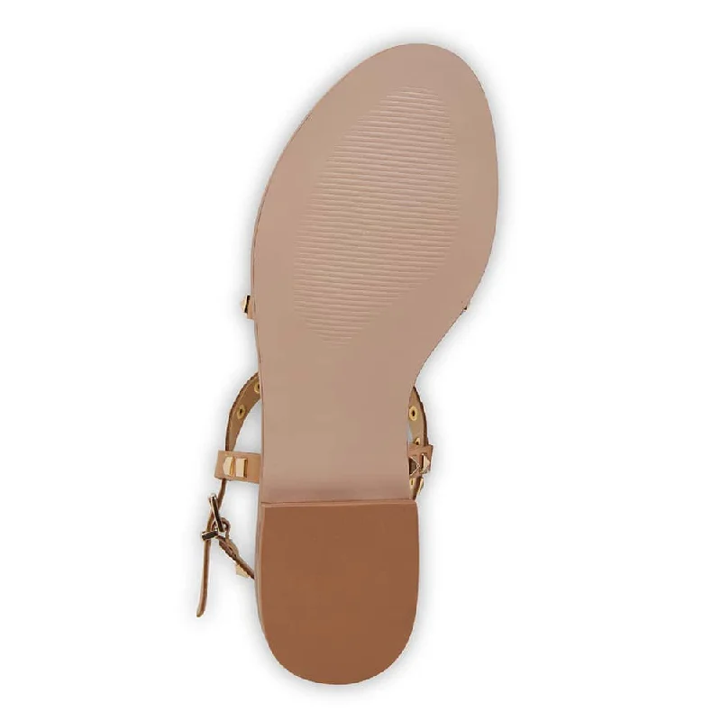 Berry Sandal in Tan  Leather