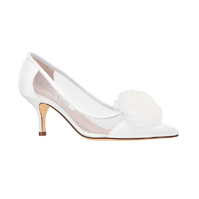 Bettey Heel in White