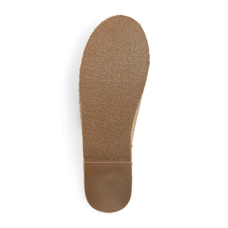 Blink Espadrille in Natural Leather