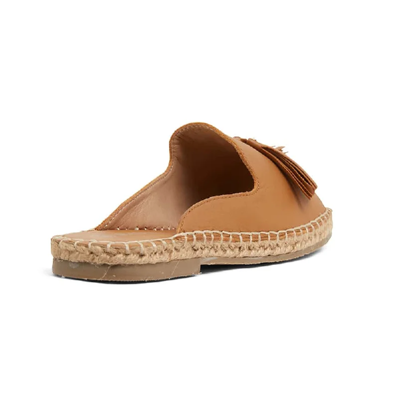 Blink Espadrille in Tan Leather