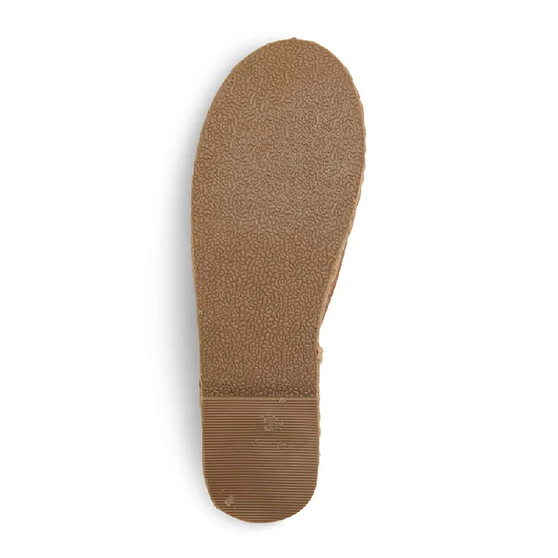 Blink Espadrille in Tan Leather