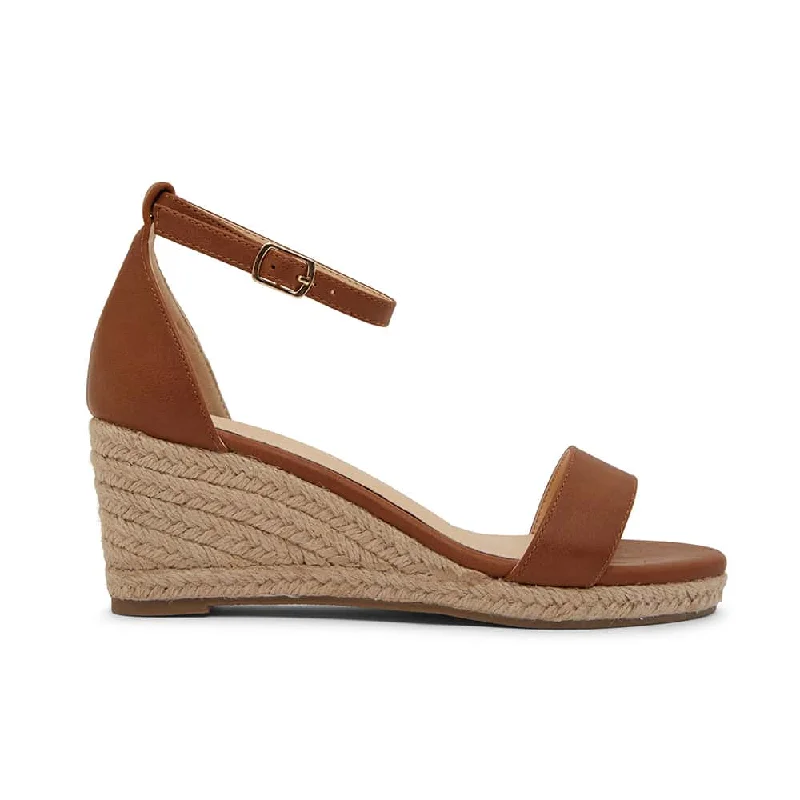 Bloom Espadrille in Tan Smooth