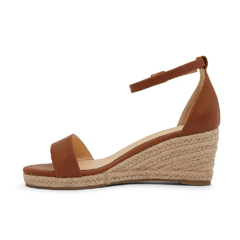 Bloom Espadrille in Tan Smooth