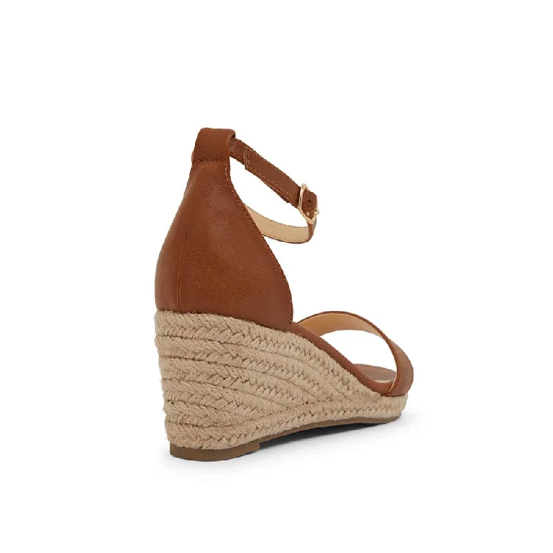 Bloom Espadrille in Tan Smooth