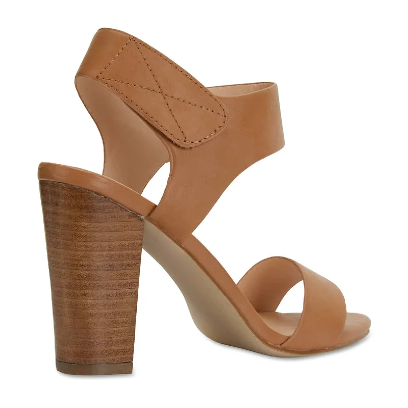 Chad Heel in Light Tan Smooth