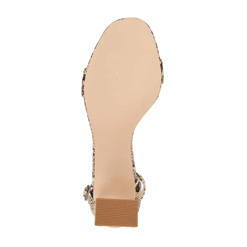 Ida Heel in Natural Smooth