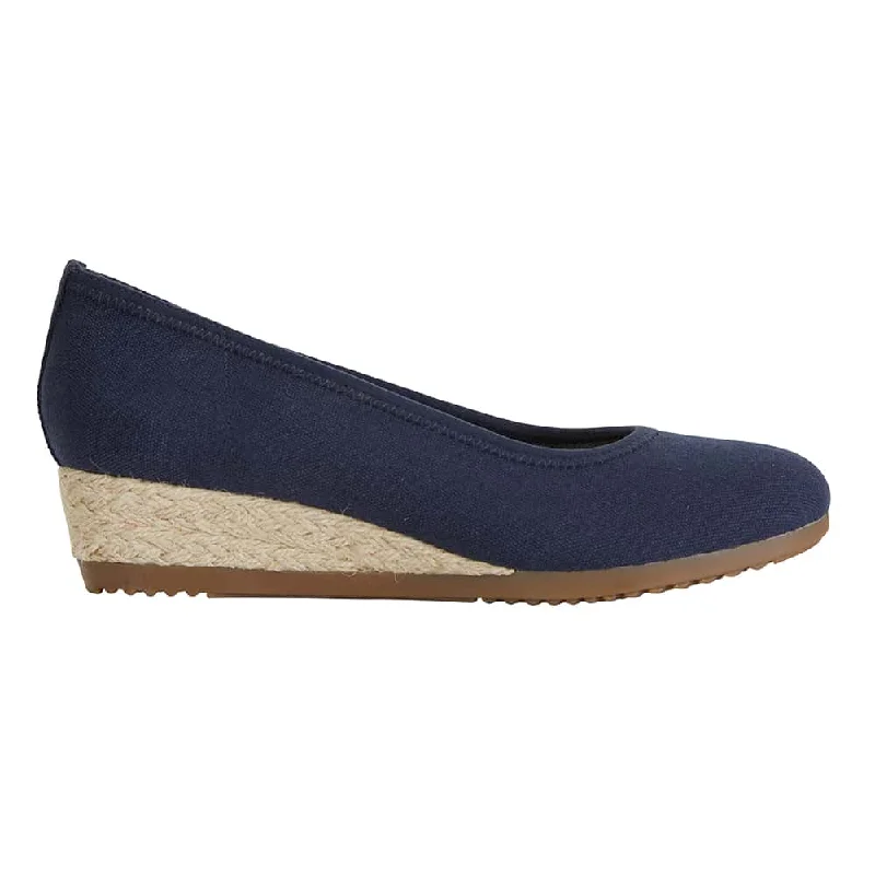 Inferno Espadrille in Navy Fabric