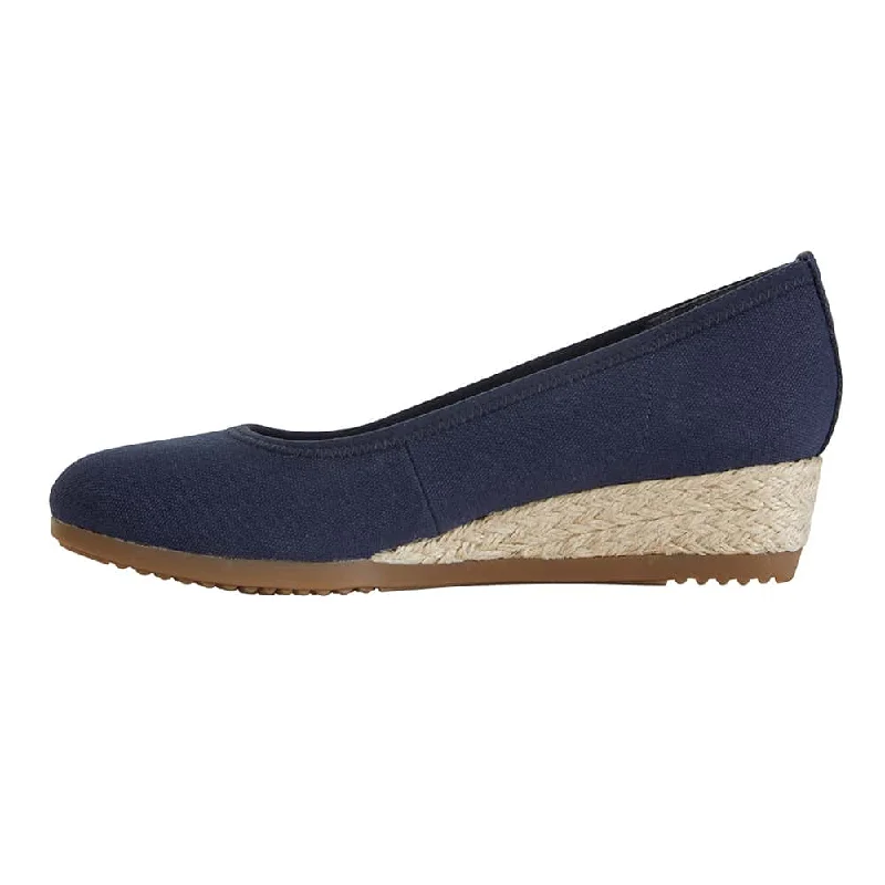 Inferno Espadrille in Navy Fabric