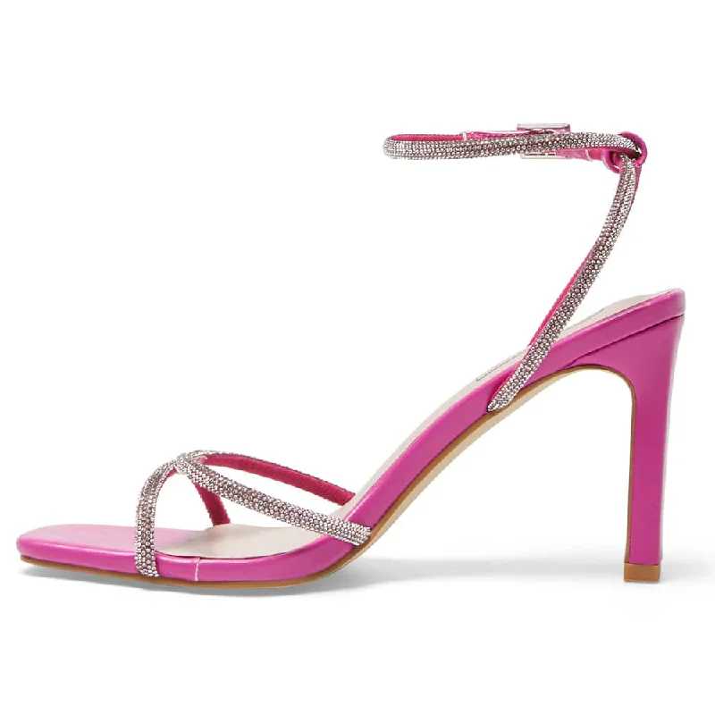 Letita Heel in Pink Smooth