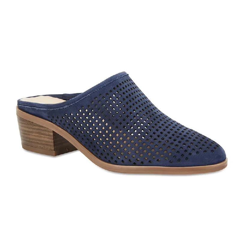 Mystic Heel in Navy Nubuck