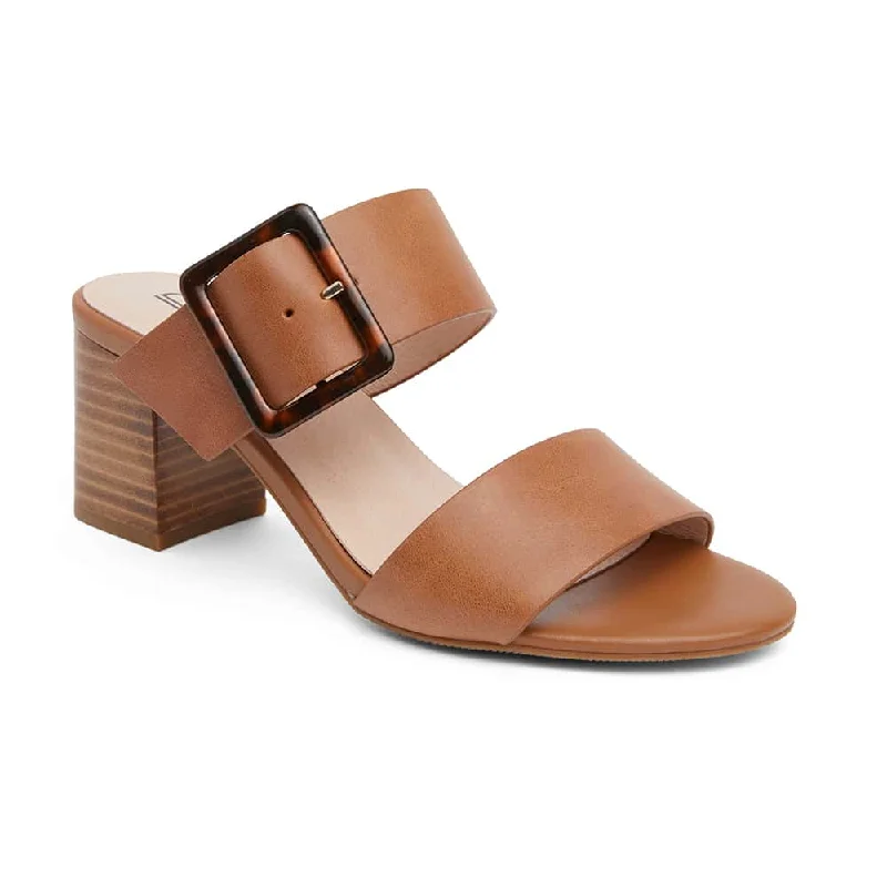 Nate Heel in Tan Leather