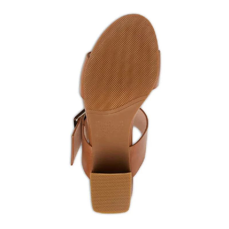 Nate Heel in Tan Leather