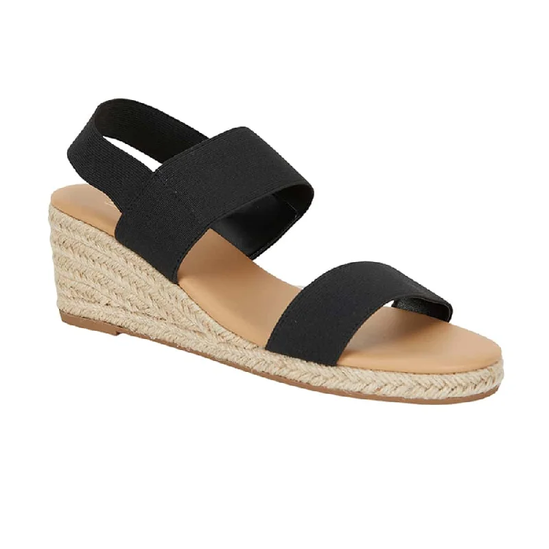 Sail Espadrille in Black