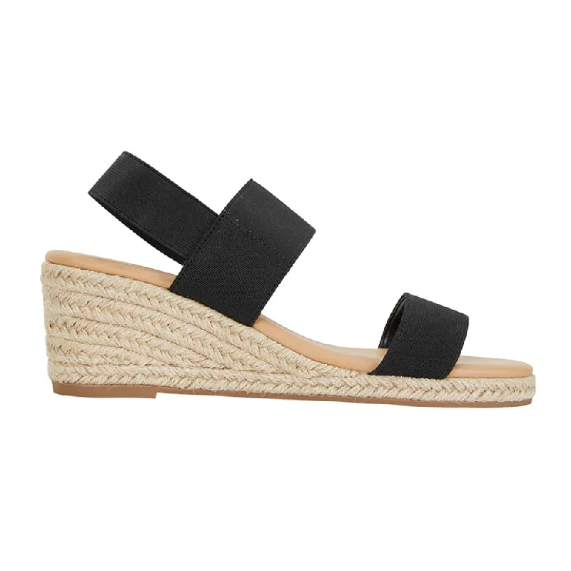 Sail Espadrille in Black