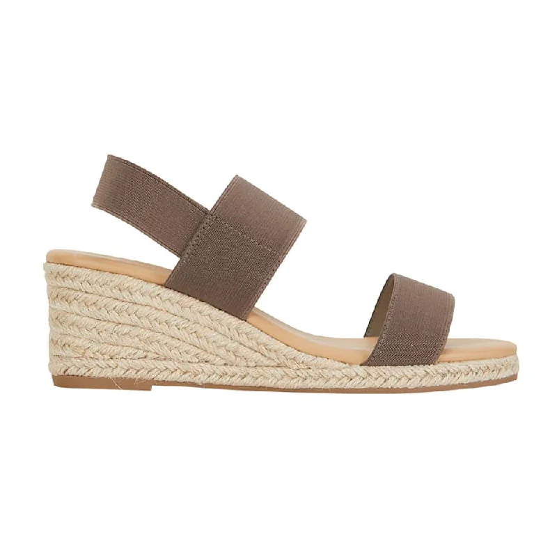 Sail Espadrille in Khaki Fabric