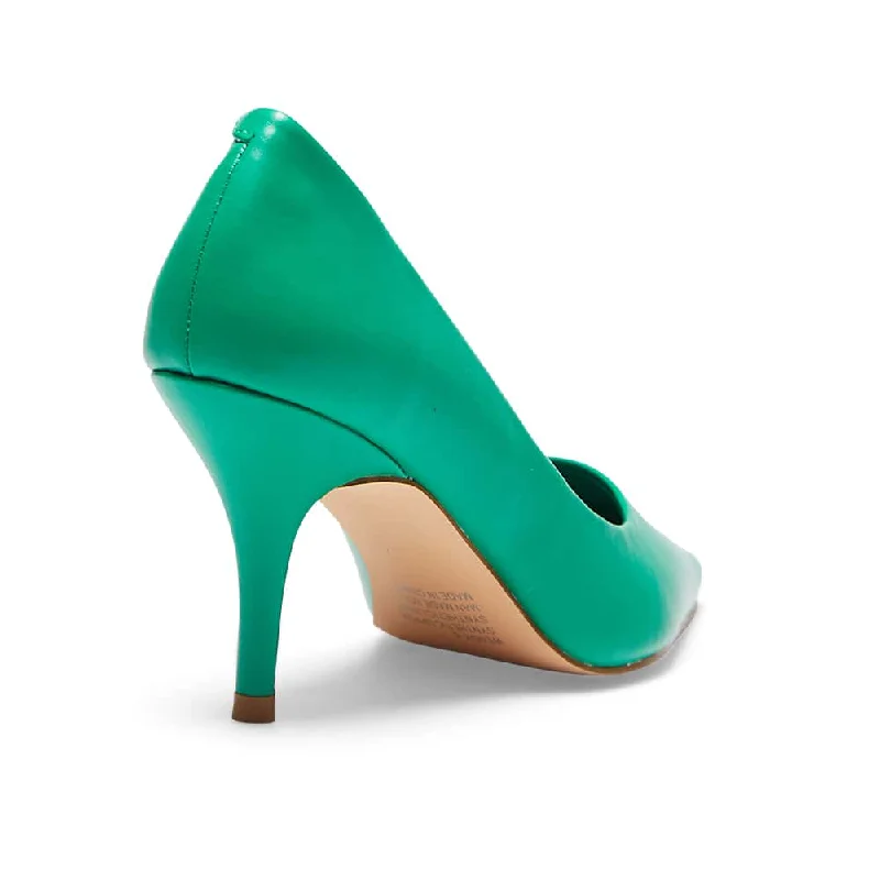 Wendy Heel in Green Smooth