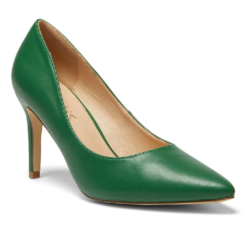 Wild Heel in Green Smooth