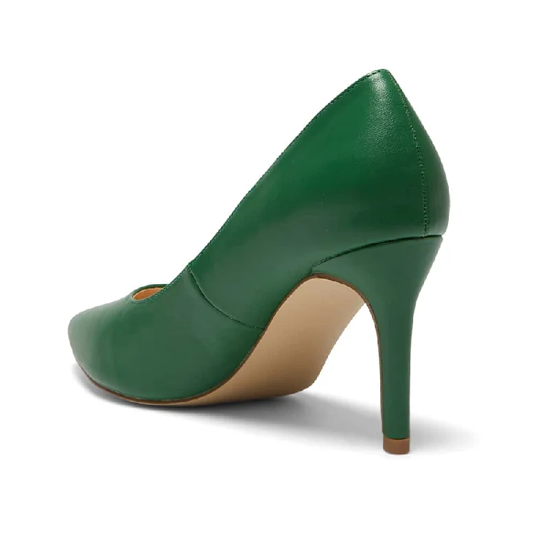 Wild Heel in Green Smooth