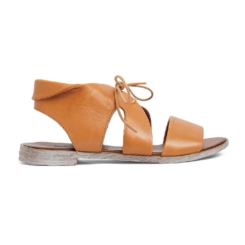 Yardley Sandal in Cognac Leather