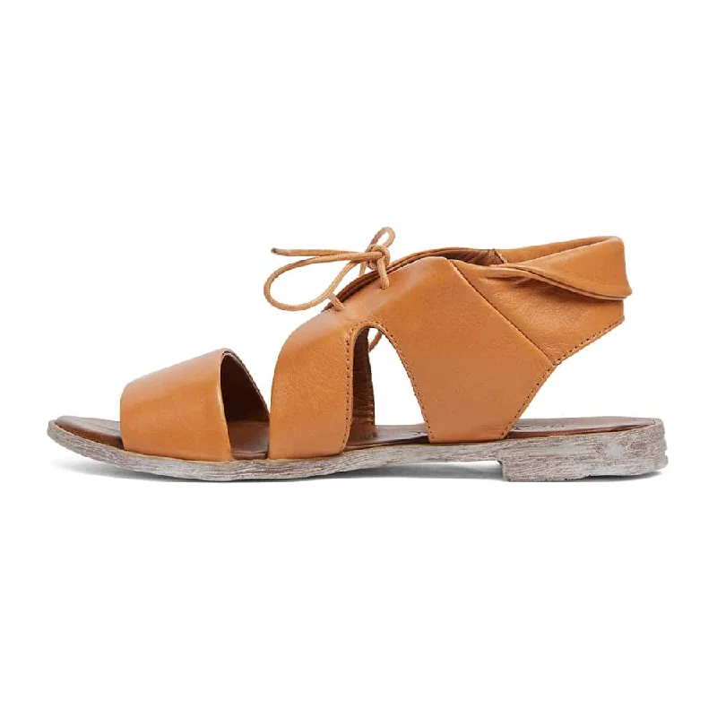 Yardley Sandal in Cognac Leather