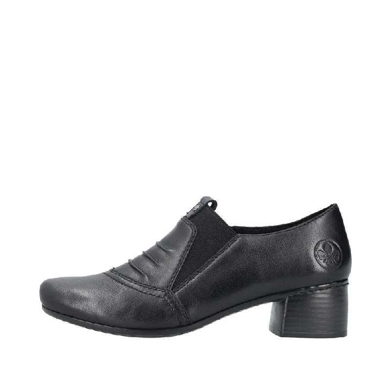 41657-00 Black Slip On Heel