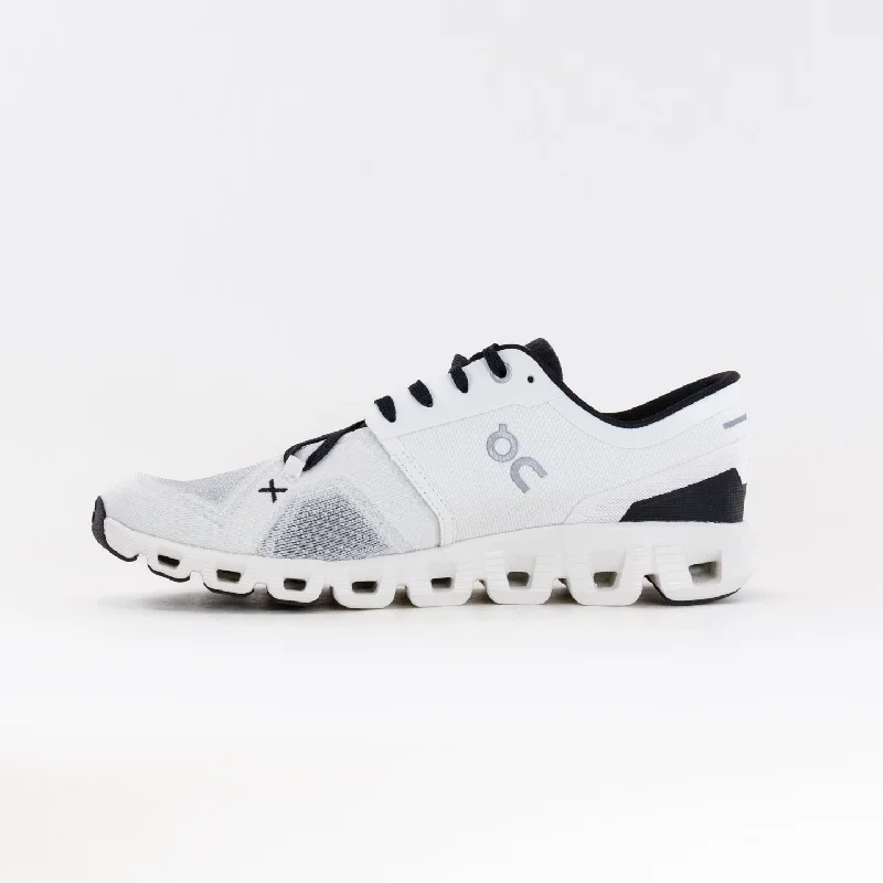 On Cloud X 3 (Men's) - Ivory/Black