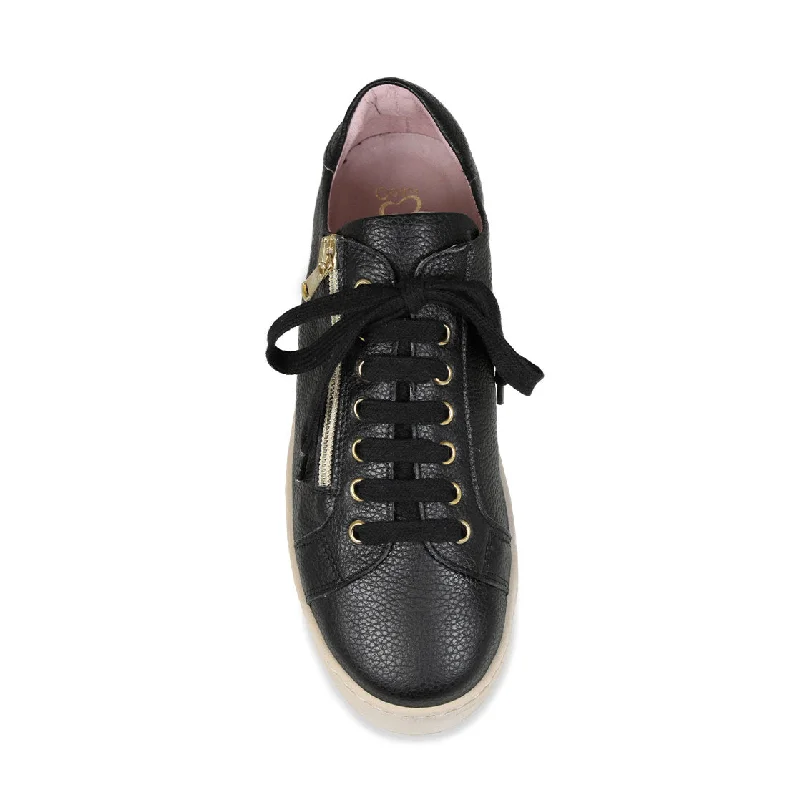 Hampton: Black Leather