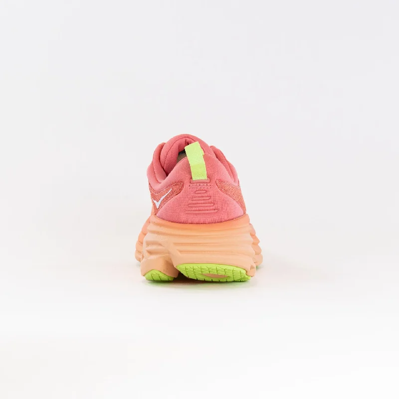 Hoka Bondi 8 (Women's) - Coral/Papaya