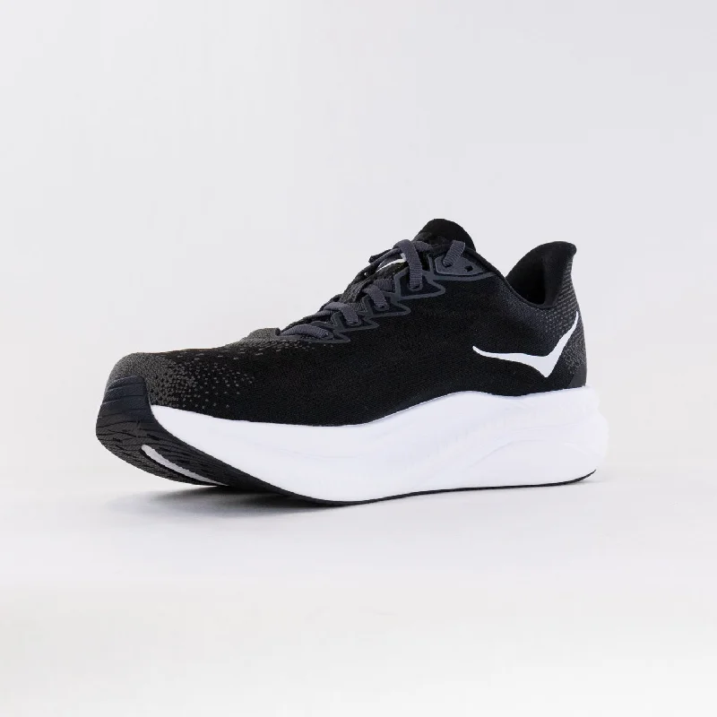 Hoka Mach 6 (Women's) Wide - Black/White