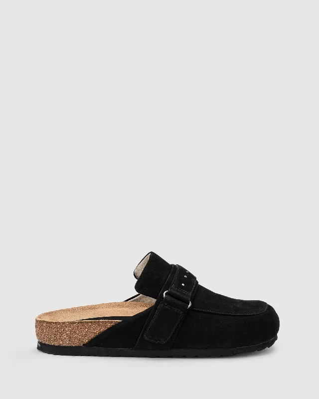 Joby Mule- Black Nubuck