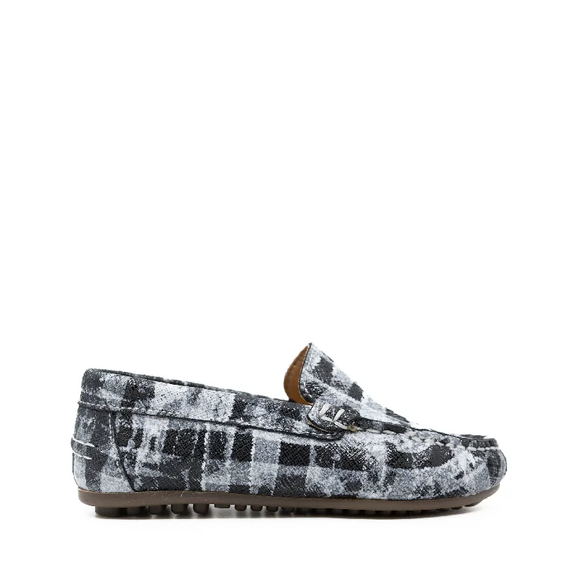 LMDI Checkered Brushed Loafer