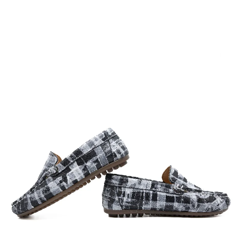 LMDI Checkered Brushed Loafer