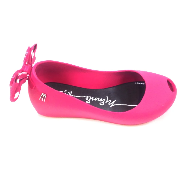 Melissa Hot Pink Minnie Bow Jelly