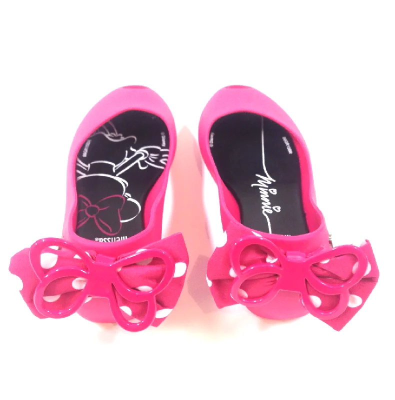 Melissa Hot Pink Minnie Bow Jelly