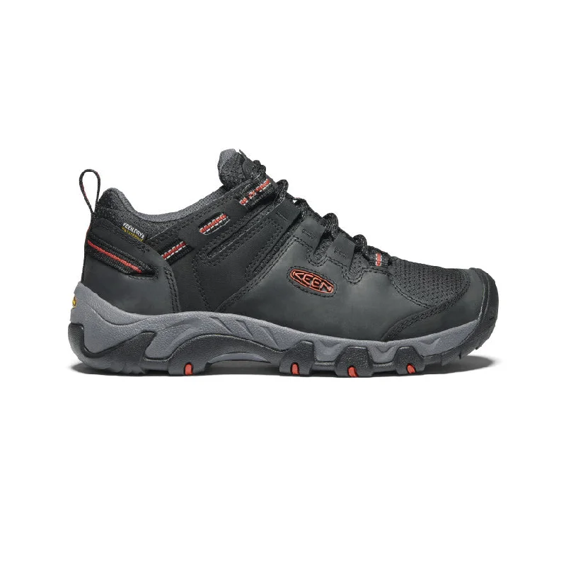 Men's Steens Waterproof Shoe  |  Black/Bossa Nova