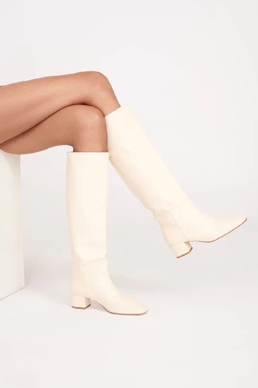 NANCY BOOT | CREAM