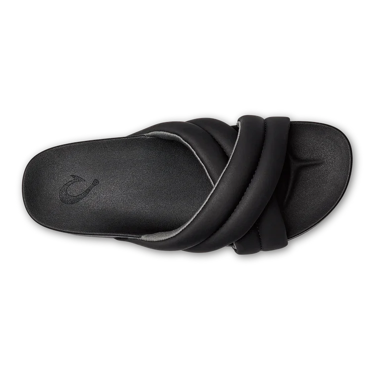 OLUKAI HILA SLIDE BLACK