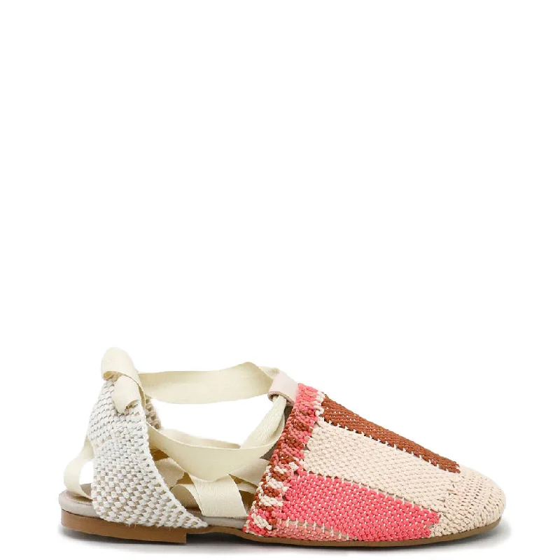 Papanatas Coral Crochet Lace Shoe