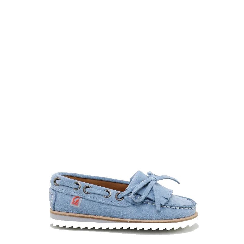 Papanatas Jean Suede Boat Shoe