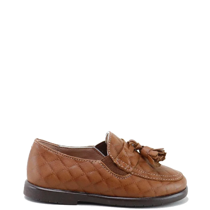 Papanatas Luggage Diamond Cut Tassel Loafer