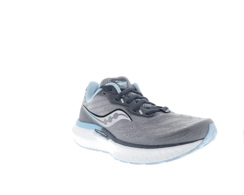 Saucony Triumph 19 Wide (Women's) - Alloy/Powder