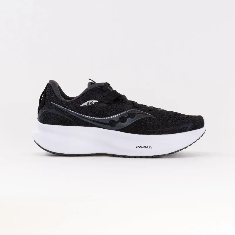 Saucony Ride 15 (Women's) - Black/White