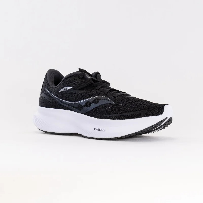 Saucony Ride 15 (Women's) - Black/White