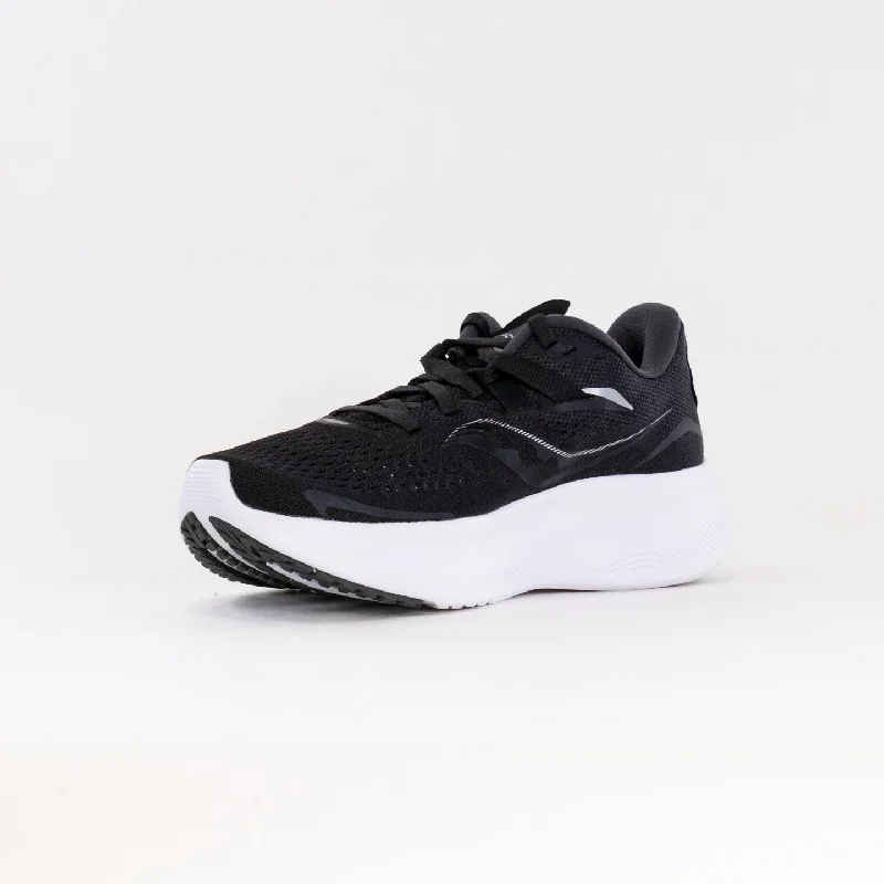 Saucony Ride 15 (Women's) - Black/White