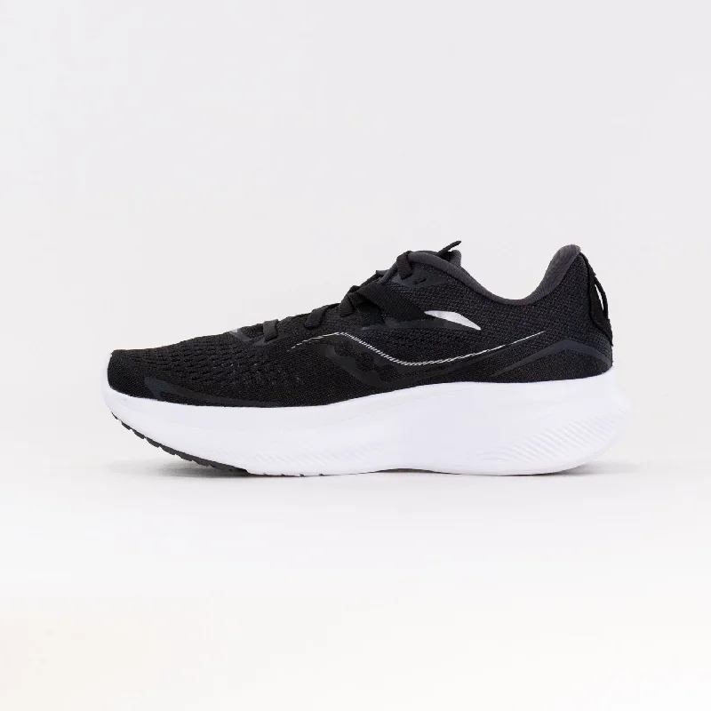 Saucony Ride 15 (Women's) - Black/White