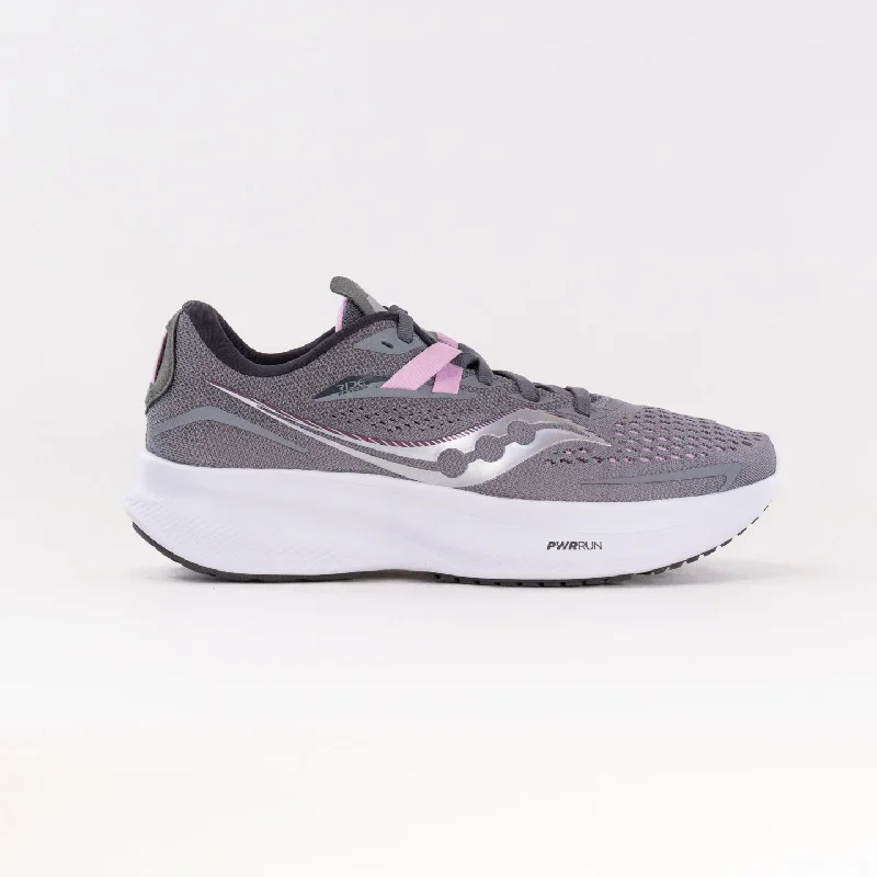 Saucony Ride 15 (Women's) - Alloy/Quartz