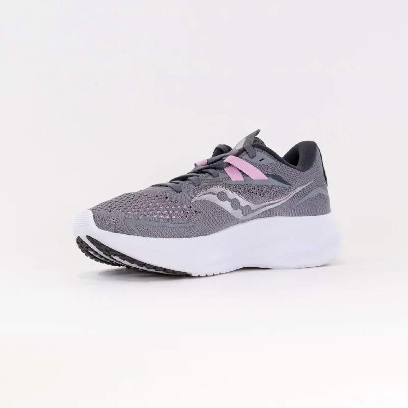 Saucony Ride 15 (Women's) - Alloy/Quartz