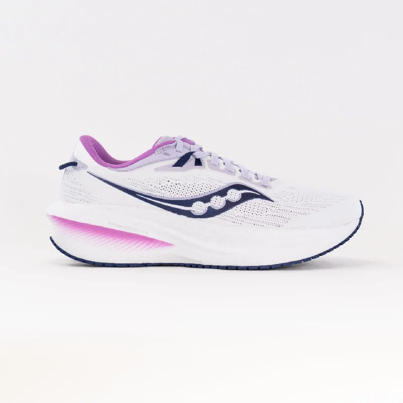 Saucony Triumph 21 (Women's) - White/Indigo